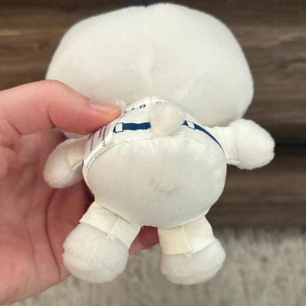 Hello Kitty Plush with Blue Cap and Red Bow - Picture 3 of 3